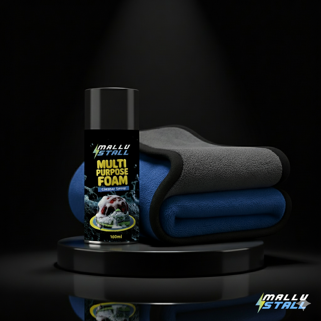 Multi-Purpose Foam With Micro Fiber Cloth (250GSM)